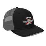 Coastal Roots Black and Grey Trucker Cap