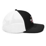 Coastal Roots Black and White Trucker Cap