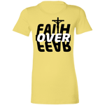 Faith Over Fear Ladies'  T-Shirt