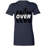 Faith Over Fear Ladies'  T-Shirt