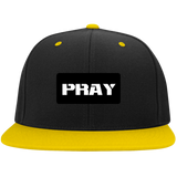 Pray Flat Bill High-Profile Snapback Hat