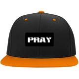 Pray Flat Bill High-Profile Snapback Hat