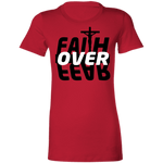 Faith Over Fear Ladies'  T-Shirt