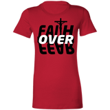 Faith Over Fear Ladies'  T-Shirt