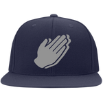 Praying Hands Flat Bill Twill Flexfit Cap