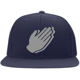 Praying Hands Flat Bill Twill Flexfit Cap