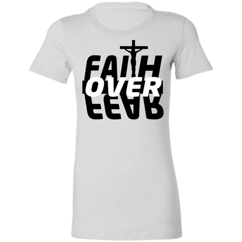 Faith Over Fear Ladies'  T-Shirt