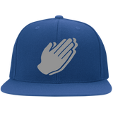 Praying Hands Flat Bill Twill Flexfit Cap