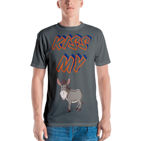 "Kiss My" *Donkey* Men's T-shirt