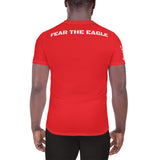 "Fear The Eagle" Men's Athletic T-shirt